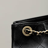 Front view of Chanel 25 Backpack premium bag