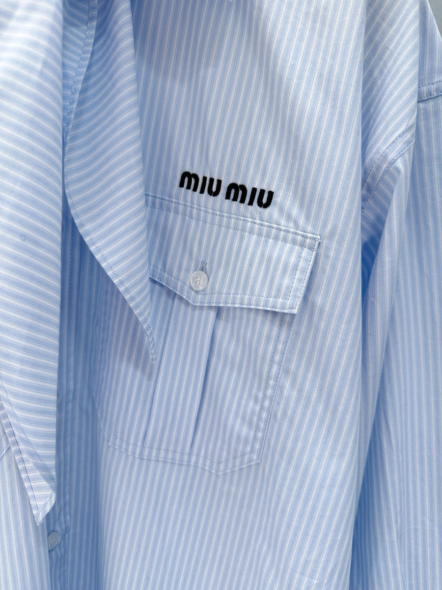 Tops? Miu M Shirt Premium Designer Casual Top