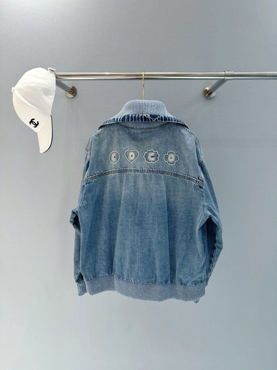 Chanel Denim Jacket – luxury designer piece at Bellvora