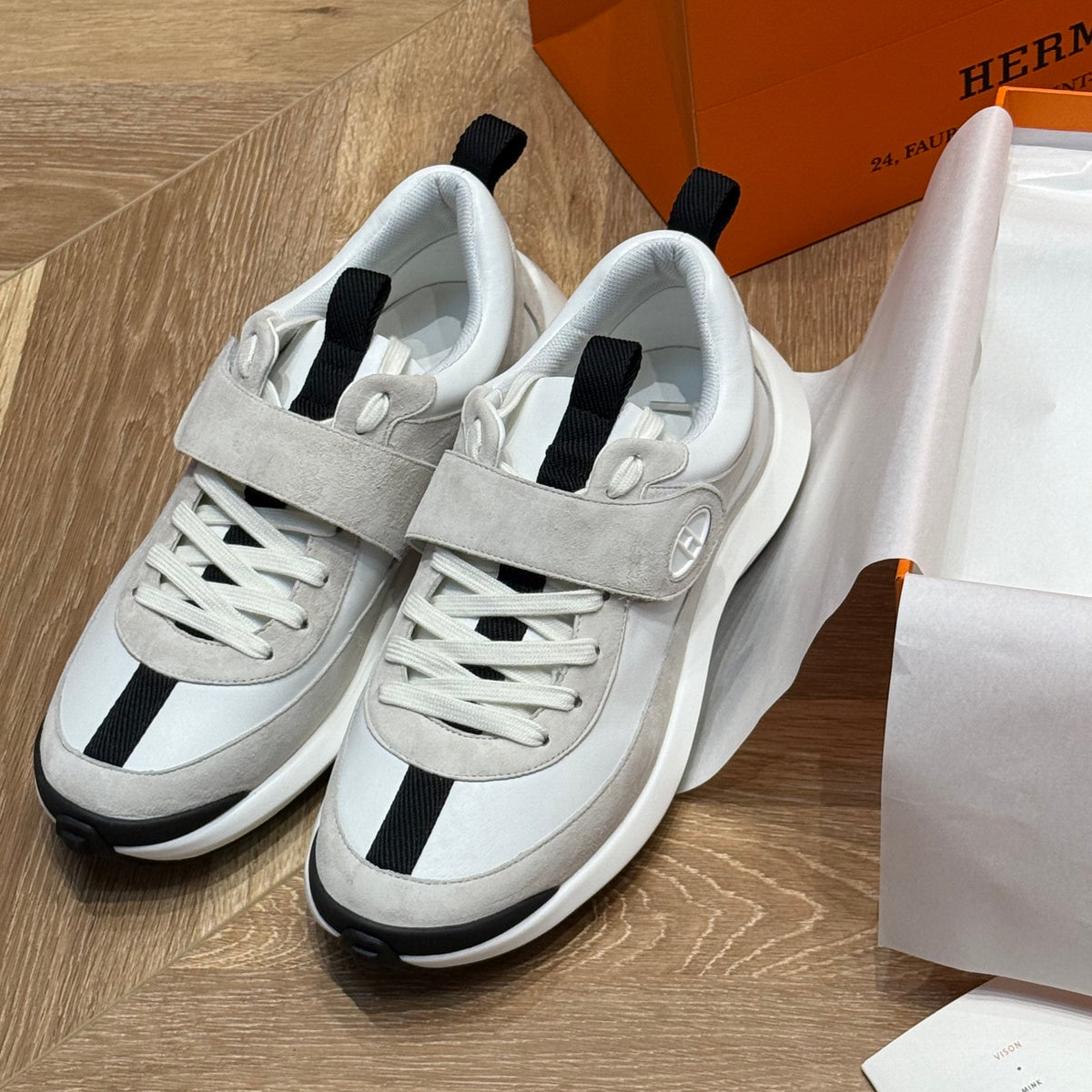 Shoes? Herm Loop Sneaker Premium Designer Casual Shoes