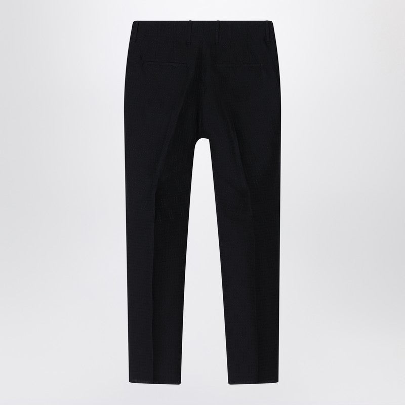 Fendi premium pants detail and craftsmanship close-up