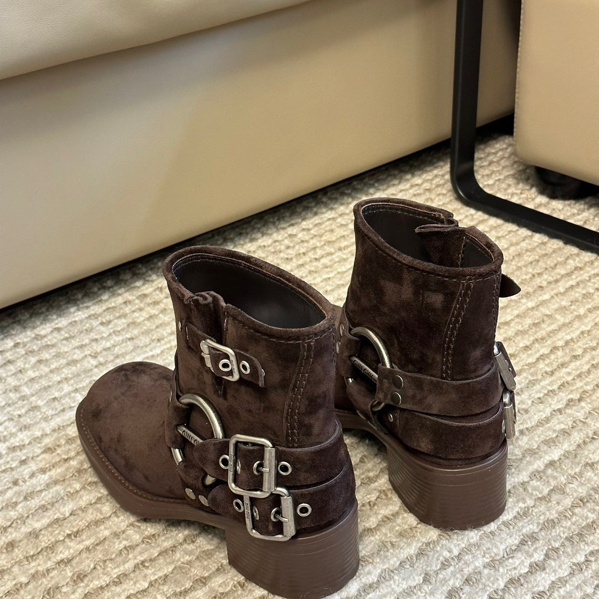Shoes? Miu M Boots Premium Designer Casual Shoes