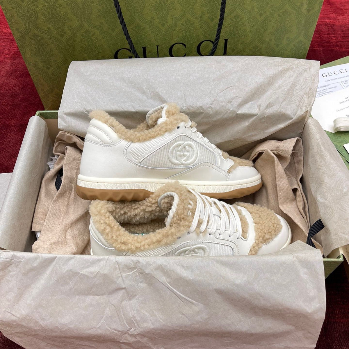 Gucci Mac80 Trainers – luxury designer trainers at Bellvora
