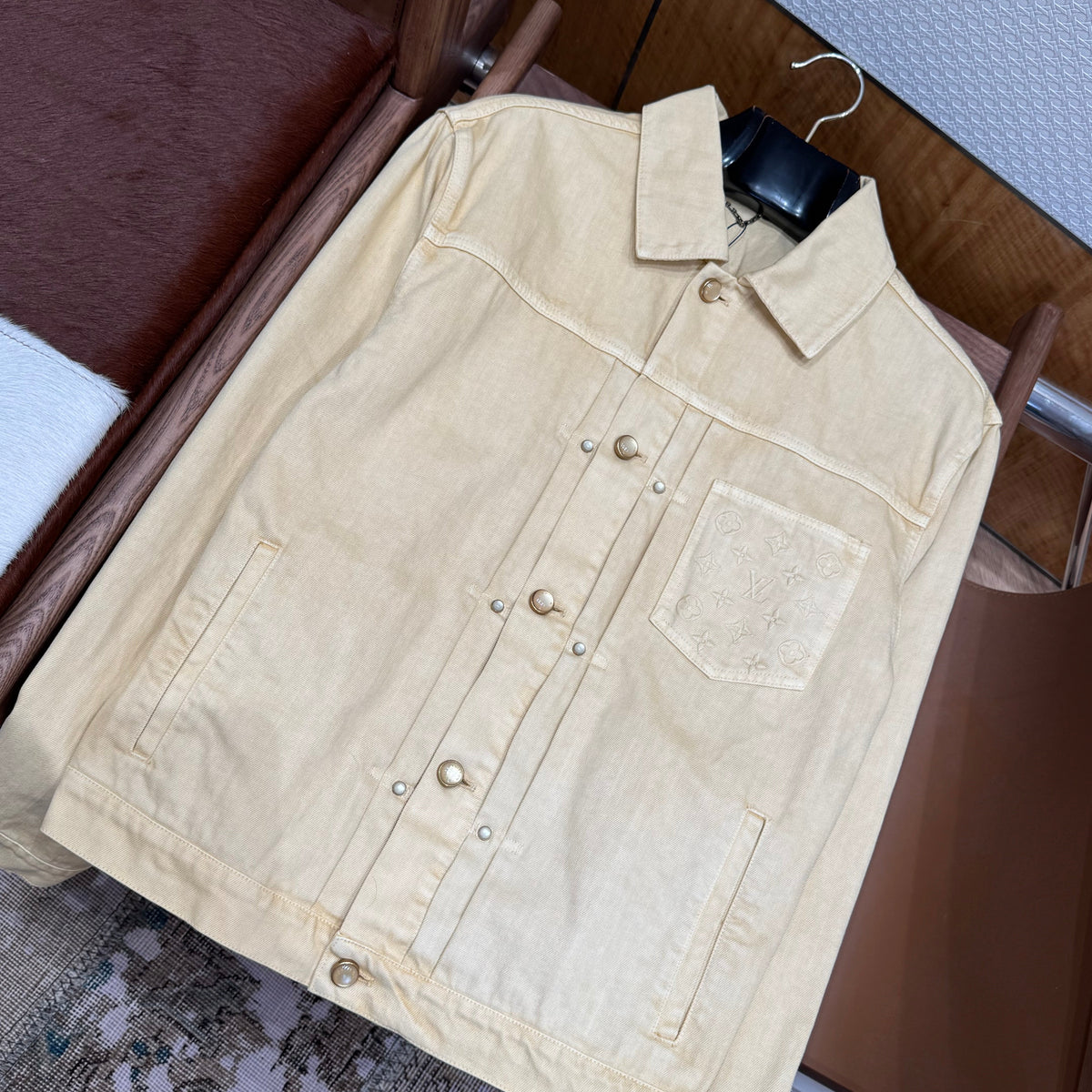 Louis Vuitton Jackets? Louis Vuitton Lou Denim Jacket Premium Casual Designer Jacket