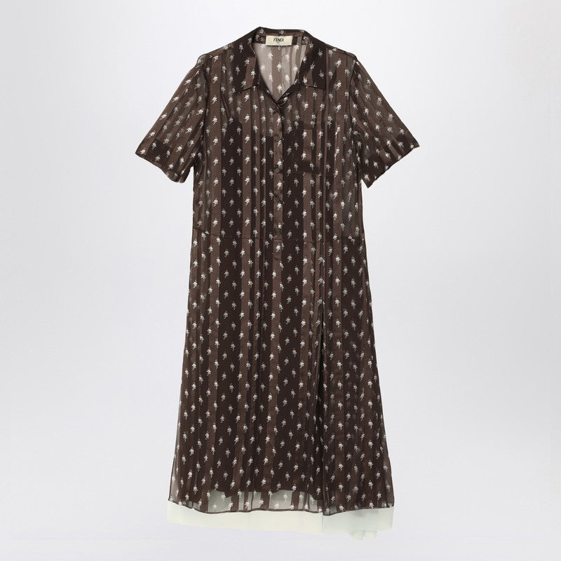 Fendi cocktail dresses luxury designer piece front view