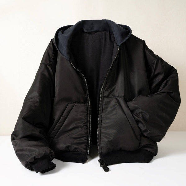 Balenciaga Bomber Jacket detail shot – authentic designer craftsmanship