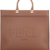 Fendi premium tote bags detail and craftsmanship close-up