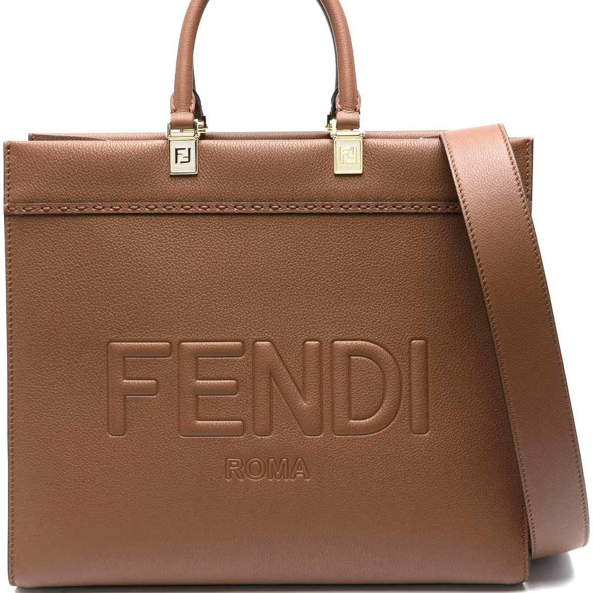 Fendi tote bags luxury designer piece front view