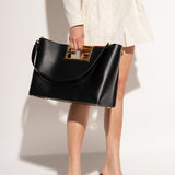 Fendi premium shoulder bags detail and craftsmanship close-up