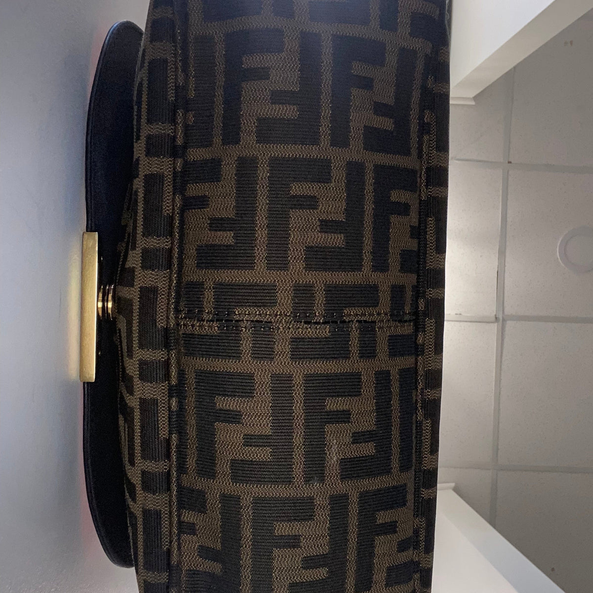 Fendi premium crossbody bags detail and craftsmanship close-up