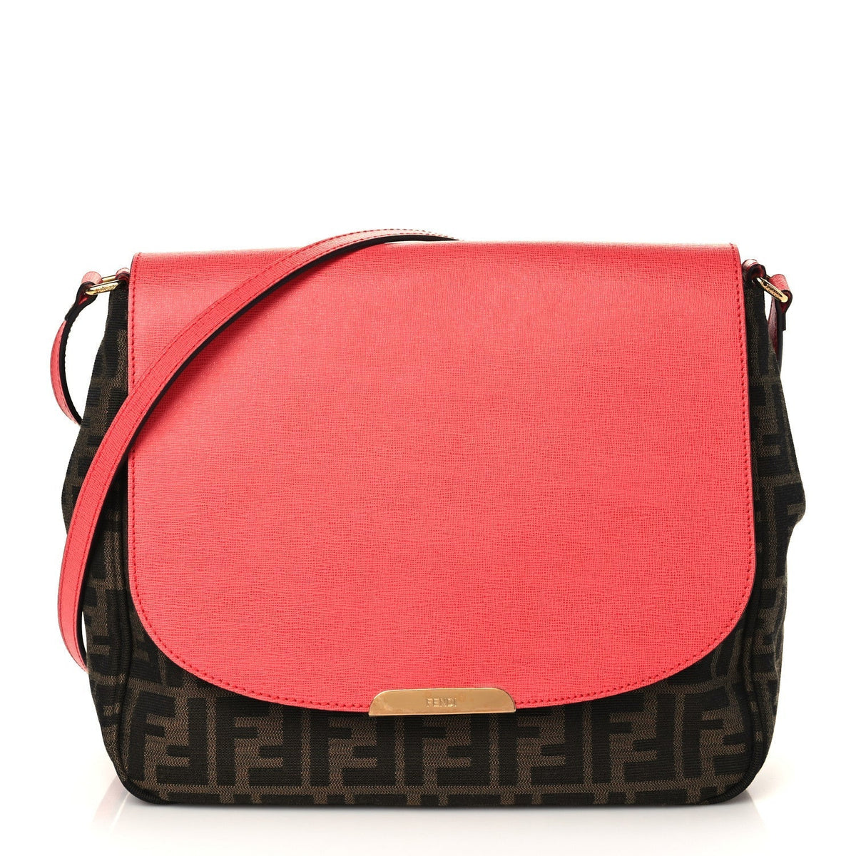 Fendi Bags? Fendi Zucca Vitello Elite Crossbody Bag Premium Designer Shoulder Bag