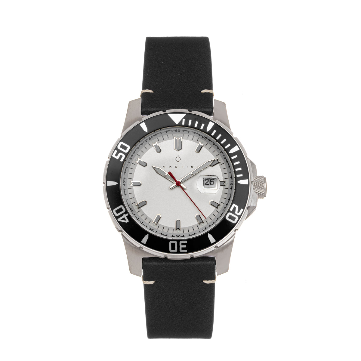 Side view of Nautis Diver Pro unisex watch