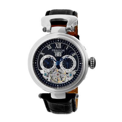 Side view of Heritor Automatic Ganzi unisex watch