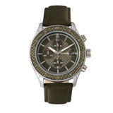 Close-up detail view of Breed men's watch