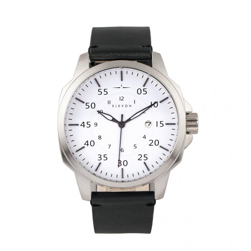 Angled view of Elevon unisex watch