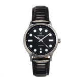 Front view of Heritor Automatic Bradford unisex watch
