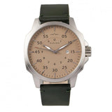 Close-up detail view of Elevon unisex watch