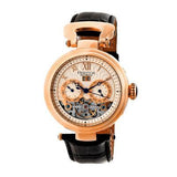 Angled view of Heritor Automatic Ganzi unisex watch