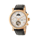 Angled view of Heritor Automatic Winston unisex watch