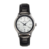 Front view of Heritor Automatic Bradford unisex watch