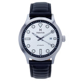 Close-up detail view of Heritor Automatic Bradford unisex watch