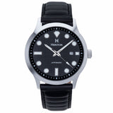 Front view of Heritor Automatic Bradford unisex watch
