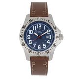 Close-up detail view of Elevon unisex watch