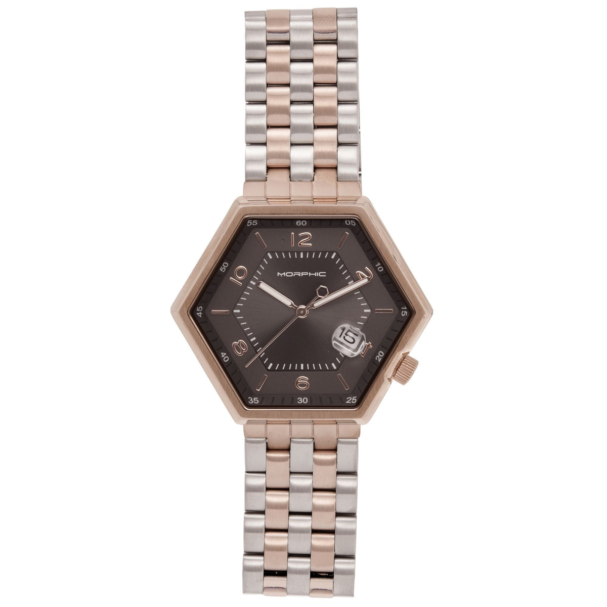 Front view of Morphic M96 Series unisex bracelet