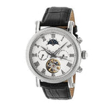 Front view of Heritor Automatic Winston unisex watch