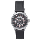 Close-up detail view of Heritor Automatic Dayne unisex watch