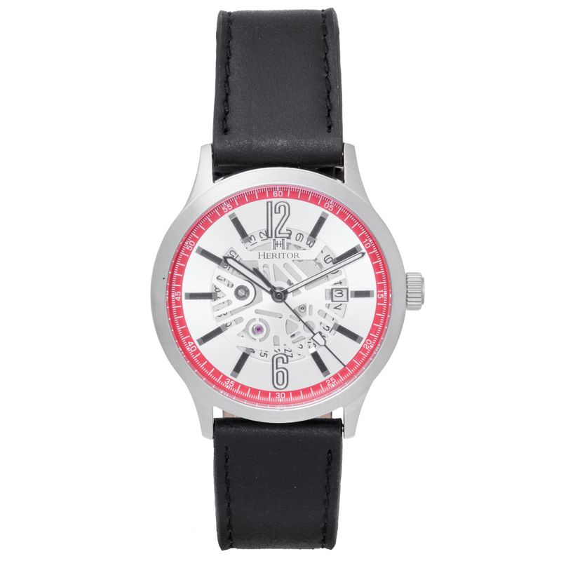 Angled view of Heritor Automatic Dayne unisex watch