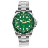 Angled view of Heritor Automatic Luciano unisex bracelet