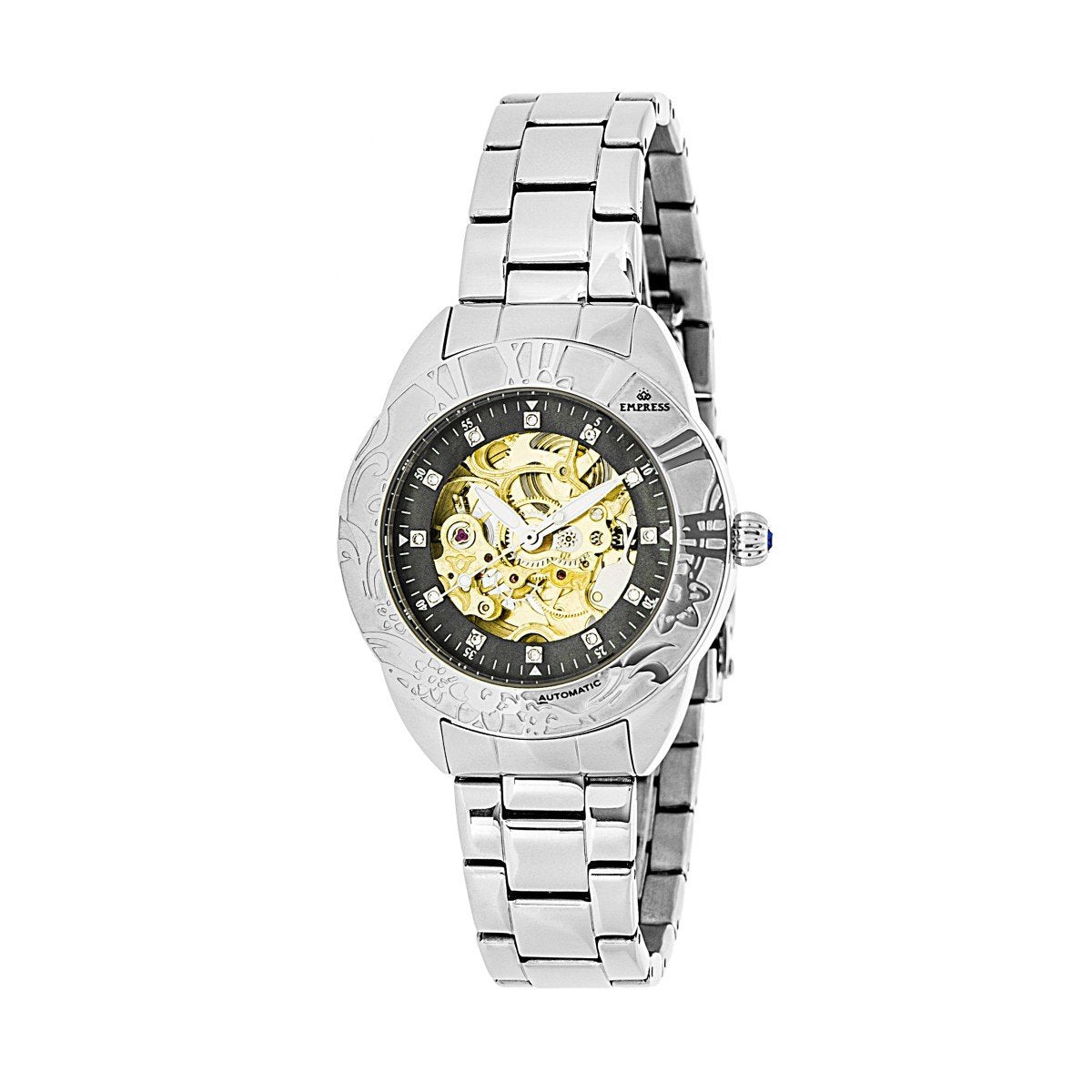 Angled view of Empress women's watch