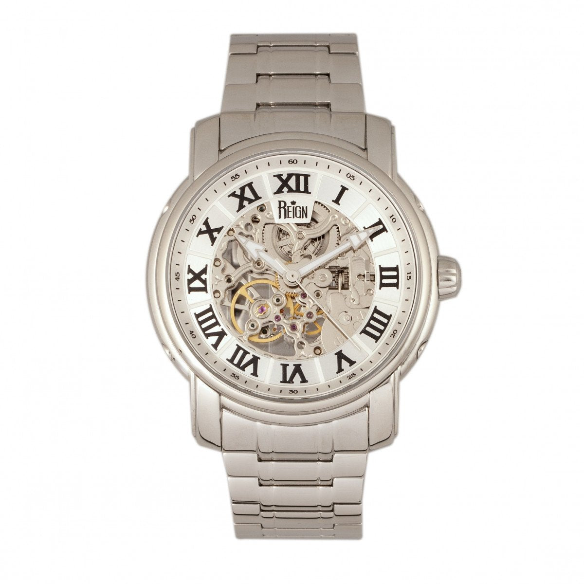 Front view of Reign Kahn Automatic men's watch