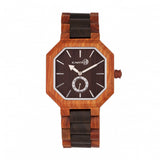 Front view of Earth Wood unisex bracelet