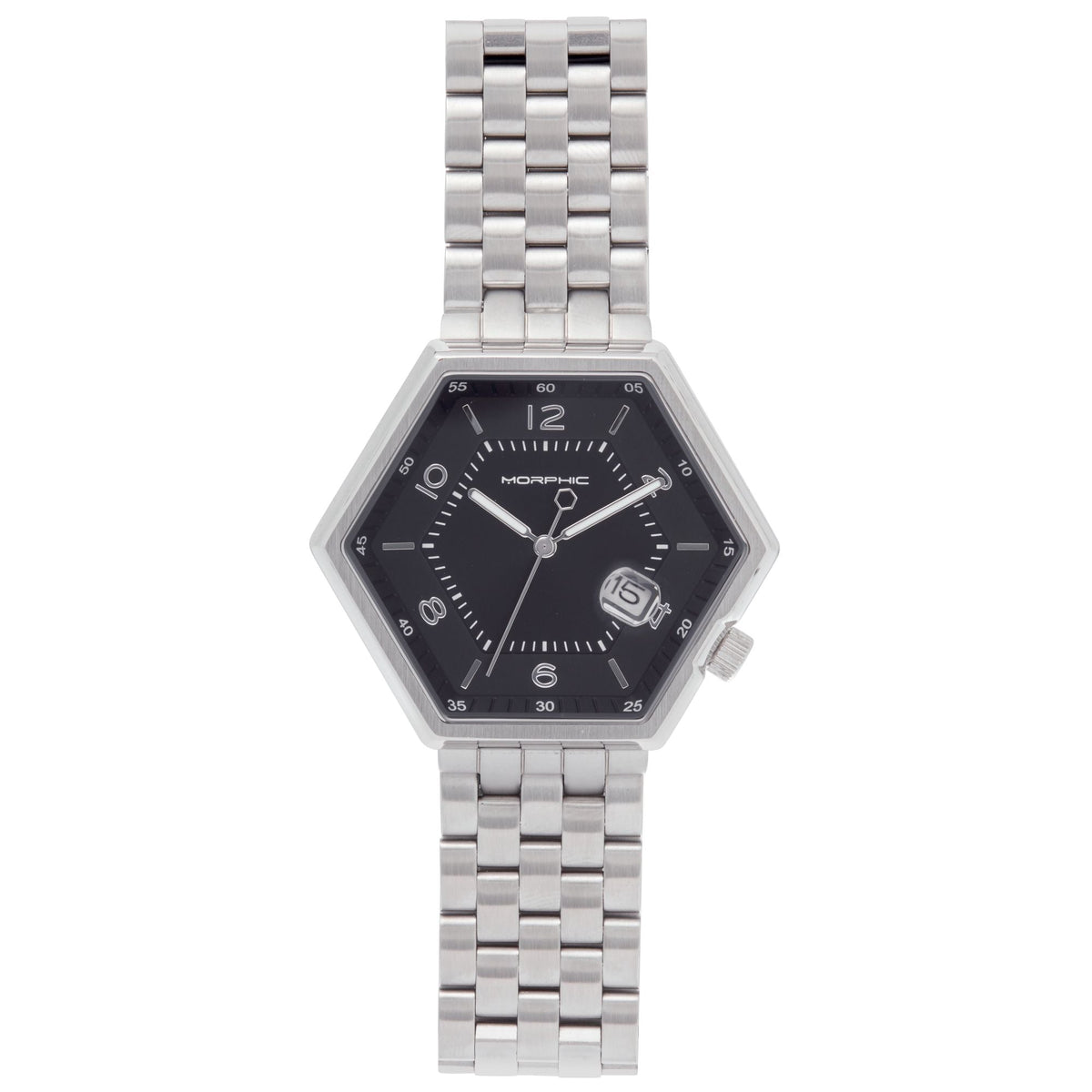 Front view of Morphic M96 Series unisex bracelet
