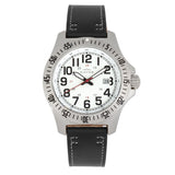 Angled view of Elevon unisex watch