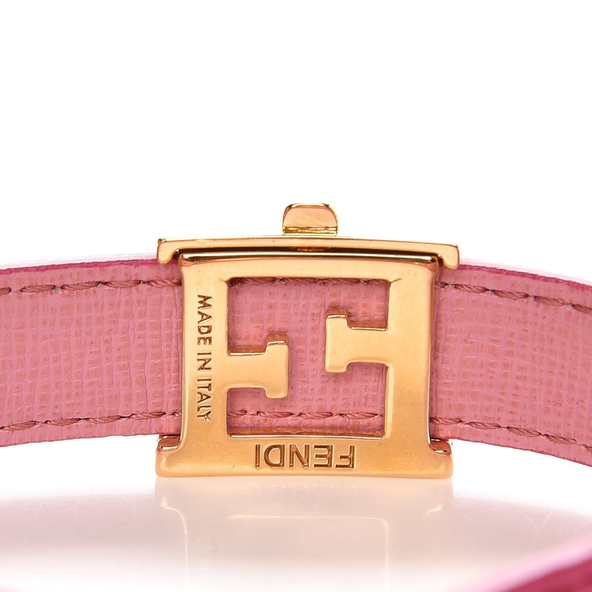 Fendi Jewellery? FENDI Vitello FF Crayons Reversible Bracelet Luxury Designer Statement Jewellery