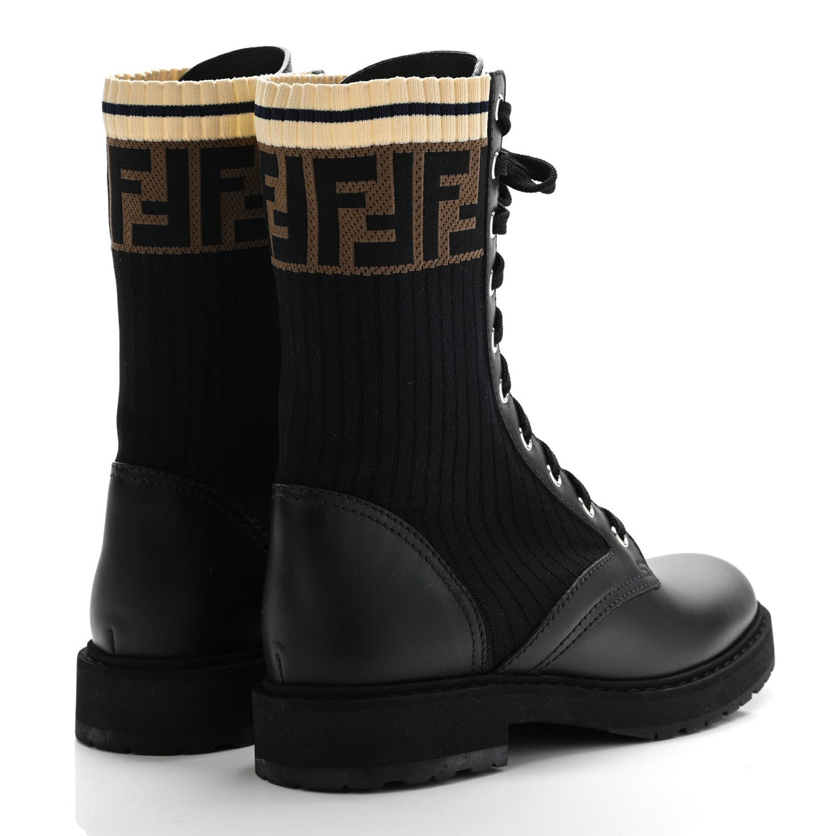 Fendi boots side profile designer luxury fashion