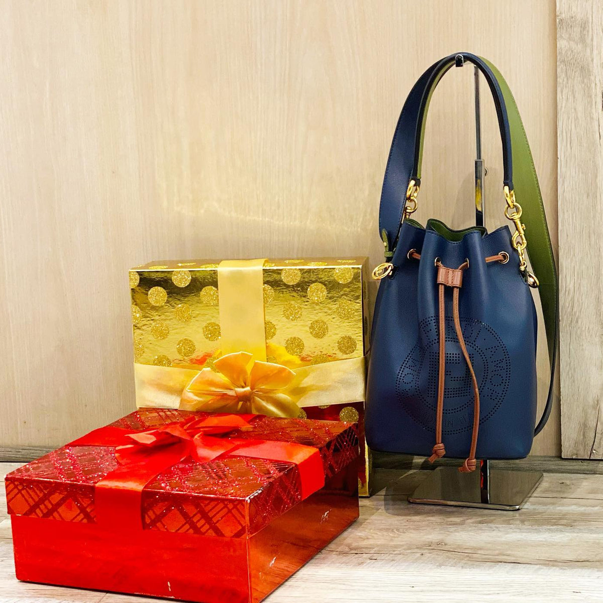 Fendi bucket bags lifestyle shot premium designer piece