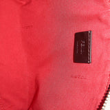 Close-up of Mania bags hardware and fine stitching
