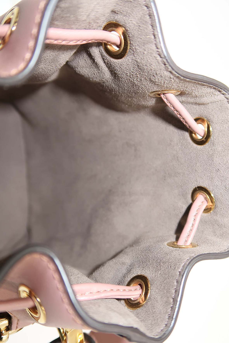 Close-up of Mini bags hardware and fine stitching