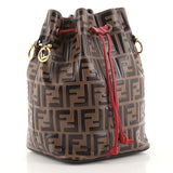 Fendi premium bucket bags detail and craftsmanship close-up