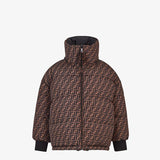 Fendi premium down jackets detail and craftsmanship close-up