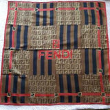 Fendi scarves side profile designer luxury fashion