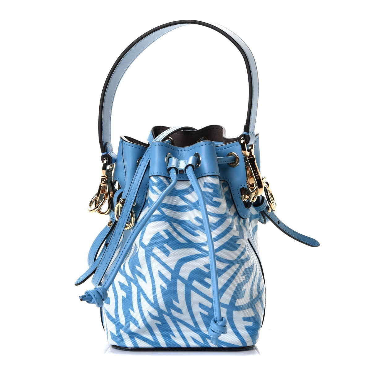 Fendi bucket bags luxury designer piece front view