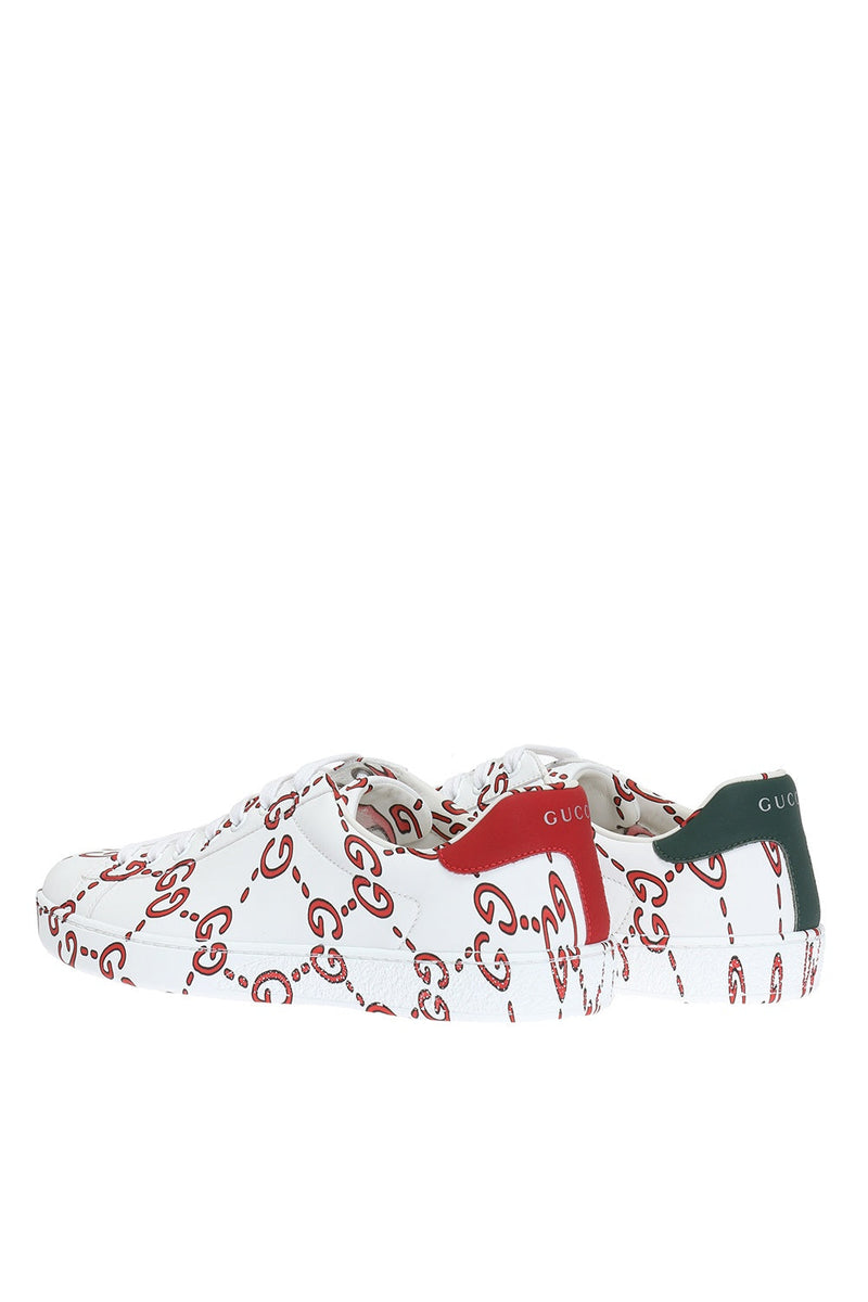 Gucci sneakers side profile designer luxury fashion