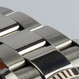Side view of Rolex unisex watch