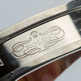 Angled view of Rolex unisex watch