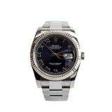 Front view of Rolex unisex watch
